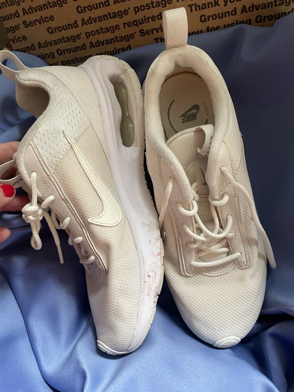 Size 7.5- Nike Air Max Interlock Lite White